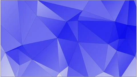 Abstract geometric pattern composed of triangular polygons Illustrazione stock