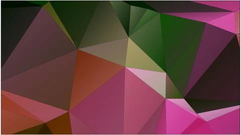 Abstract geometric pattern composed of triangular polygons Stockillustratie