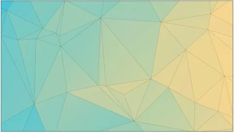 Abstract geometric pattern composed of triangular polygons Stock Illustration
