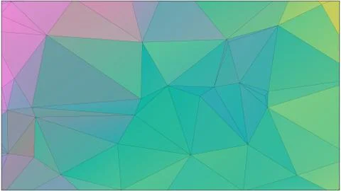 Abstract geometric pattern composed of triangular polygons Stockillustratie