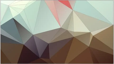 Abstract geometric pattern composed of triangular polygons 스톡 일러스트