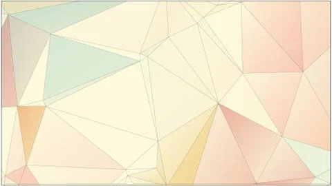 Abstract geometric pattern composed of triangular polygons イラスト素材