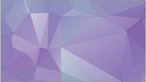 Abstract geometric pattern composed of triangular polygons Stock Illustration