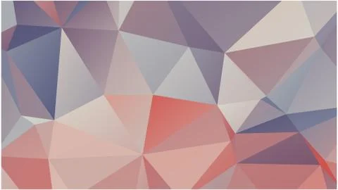 Abstract geometric pattern composed of triangular polygons Stock Illustration