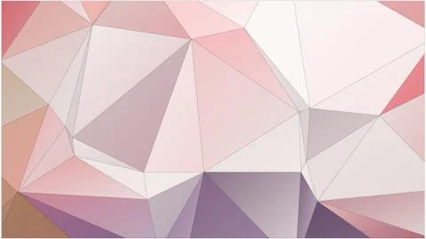 Abstract geometric pattern composed of triangular polygons イラスト素材