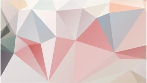 Abstract geometric pattern composed of triangular polygons Stock Illustration