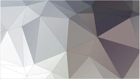 Abstract geometric pattern composed of triangular polygons Illustrazione stock