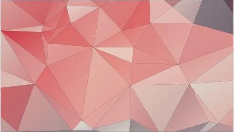 Abstract geometric pattern composed of triangular polygons イラスト素材