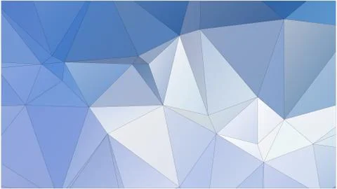 Abstract geometric pattern composed of triangular polygons Stockillustratie