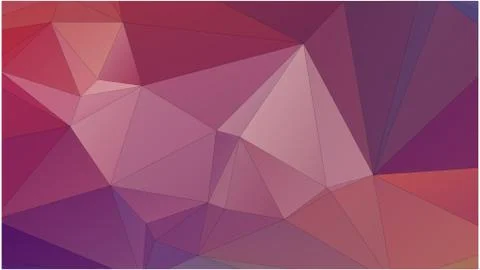 Abstract geometric pattern composed of triangular polygons Illustrazione stock