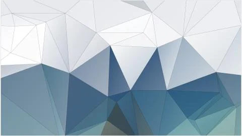 Abstract geometric pattern composed of triangular polygons Stockillustratie