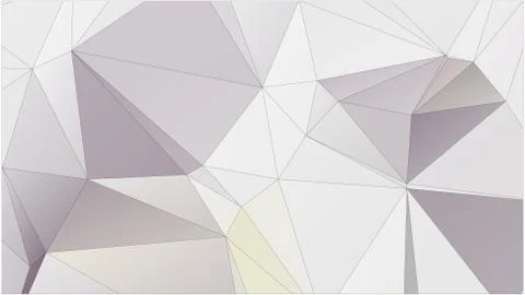 Abstract geometric pattern composed of triangular polygons Illustrazione stock