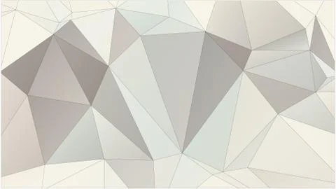Abstract geometric pattern composed of triangular polygons Stockillustratie
