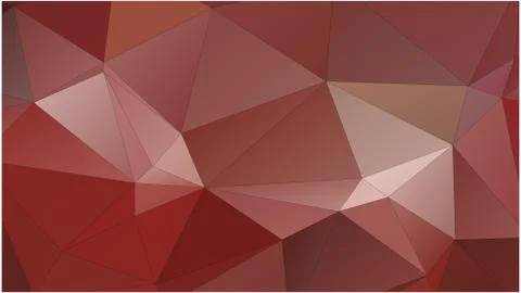 Abstract geometric pattern composed of triangular polygons イラスト素材
