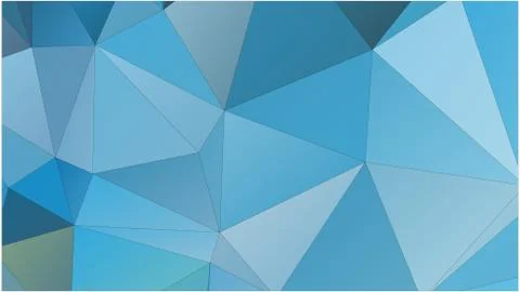 Abstract geometric pattern composed of triangular polygons イラスト素材