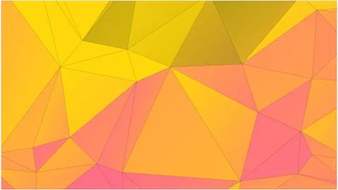 Abstract geometric pattern composed of triangular polygons Stockillustratie