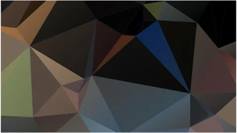 Abstract geometric pattern composed of triangular polygons Stockillustratie