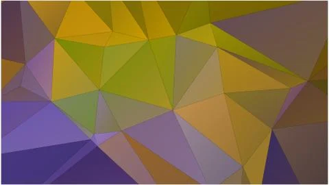 Abstract geometric pattern composed of triangular polygons Stock Illustration