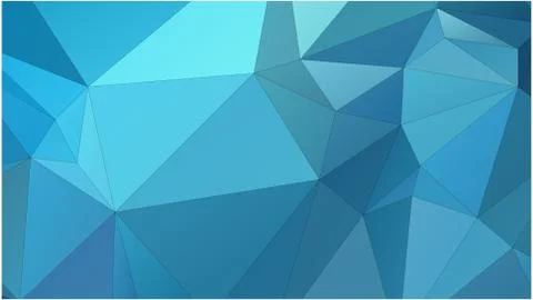 Abstract geometric pattern composed of triangular polygons イラスト素材