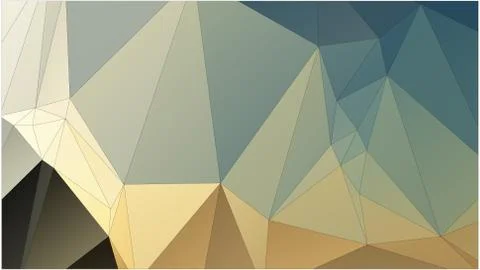 Abstract geometric pattern composed of triangular polygons イラスト素材