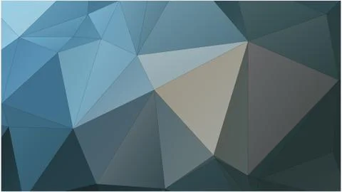 Abstract geometric pattern composed of triangular polygons Stockillustratie