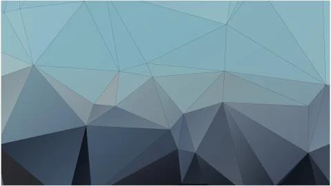 Abstract geometric pattern composed of triangular polygons Stock Illustration