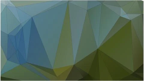 Abstract geometric pattern composed of triangular polygons Stock Illustration