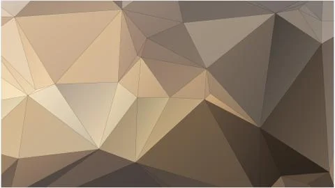 Abstract geometric pattern composed of triangular polygons Stock Illustration