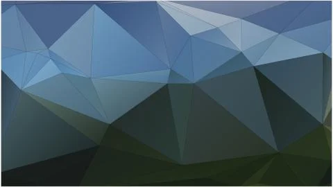 Abstract geometric pattern composed of triangular polygons Stock Illustration