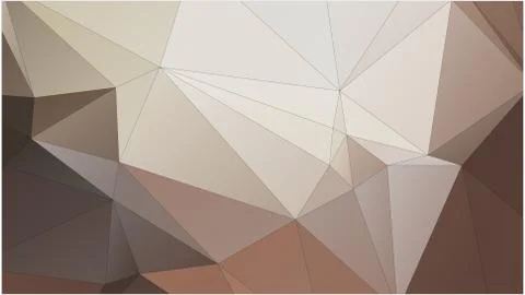 Abstract geometric pattern composed of triangular polygons Illustrazione stock