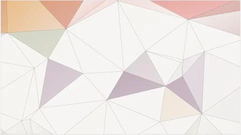 Abstract geometric pattern composed of triangular polygons Stockillustratie