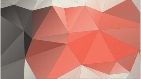 Abstract geometric pattern composed of triangular polygons イラスト素材