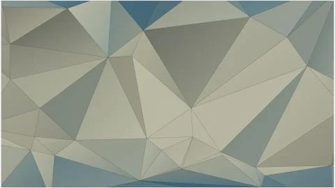 Abstract geometric pattern composed of triangular polygons Stockillustratie