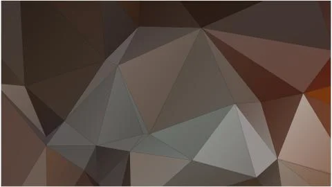 Abstract geometric pattern composed of triangular polygons Illustrazione stock