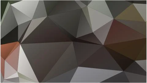 Abstract geometric pattern composed of triangular polygons イラスト素材