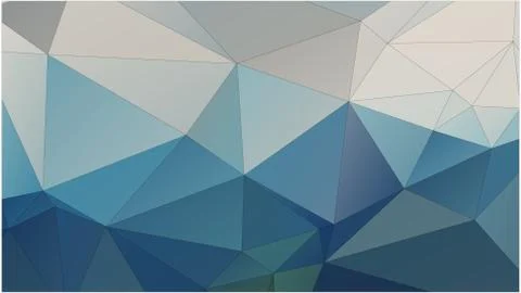 Abstract geometric pattern composed of triangular polygons Stockillustratie