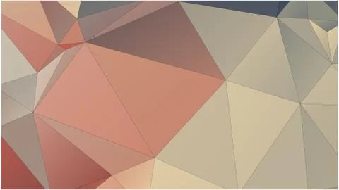 Abstract geometric pattern composed of triangular polygons イラスト素材
