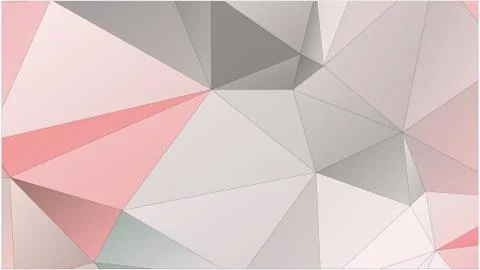 Abstract geometric pattern composed of triangular polygons Stock Illustration