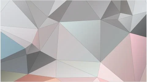 Abstract geometric pattern composed of triangular polygons Stockillustratie