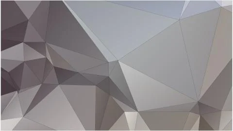 Abstract geometric pattern composed of triangular polygons Stockillustratie