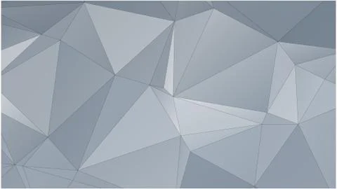Abstract geometric pattern composed of triangular polygons 库存插图