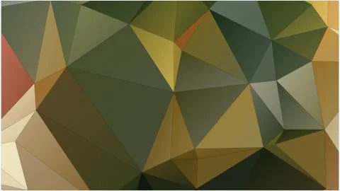 Abstract geometric pattern composed of triangular polygons Stock Illustration