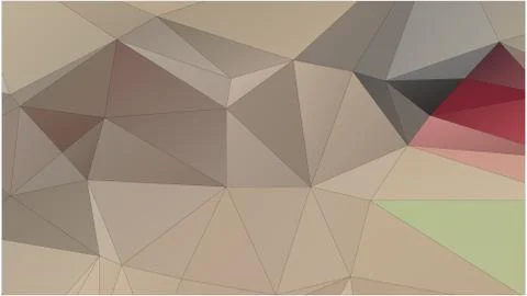Abstract geometric pattern composed of triangular polygons Stock Illustration