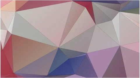 Abstract geometric pattern composed of triangular polygons Stockillustratie