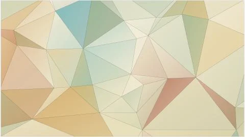 Abstract geometric pattern composed of triangular polygons イラスト素材