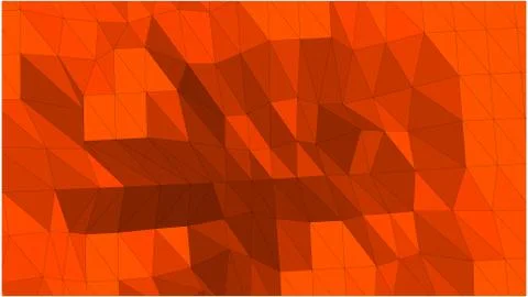 Abstract geometric pattern composed of triangular polygons Illustrazione stock