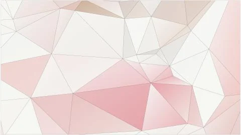 Abstract geometric pattern composed of triangular polygons Stock Illustration