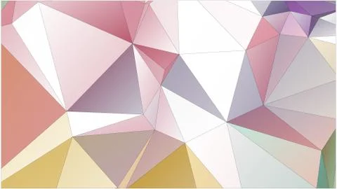 Abstract geometric pattern composed of triangular polygons 스톡 일러스트