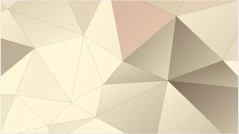 Abstract geometric pattern composed of triangular polygons Illustrazione stock