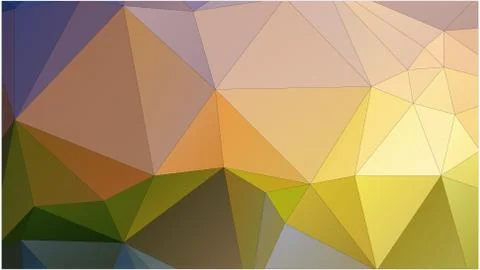 Abstract geometric pattern composed of triangular polygons Stockillustratie